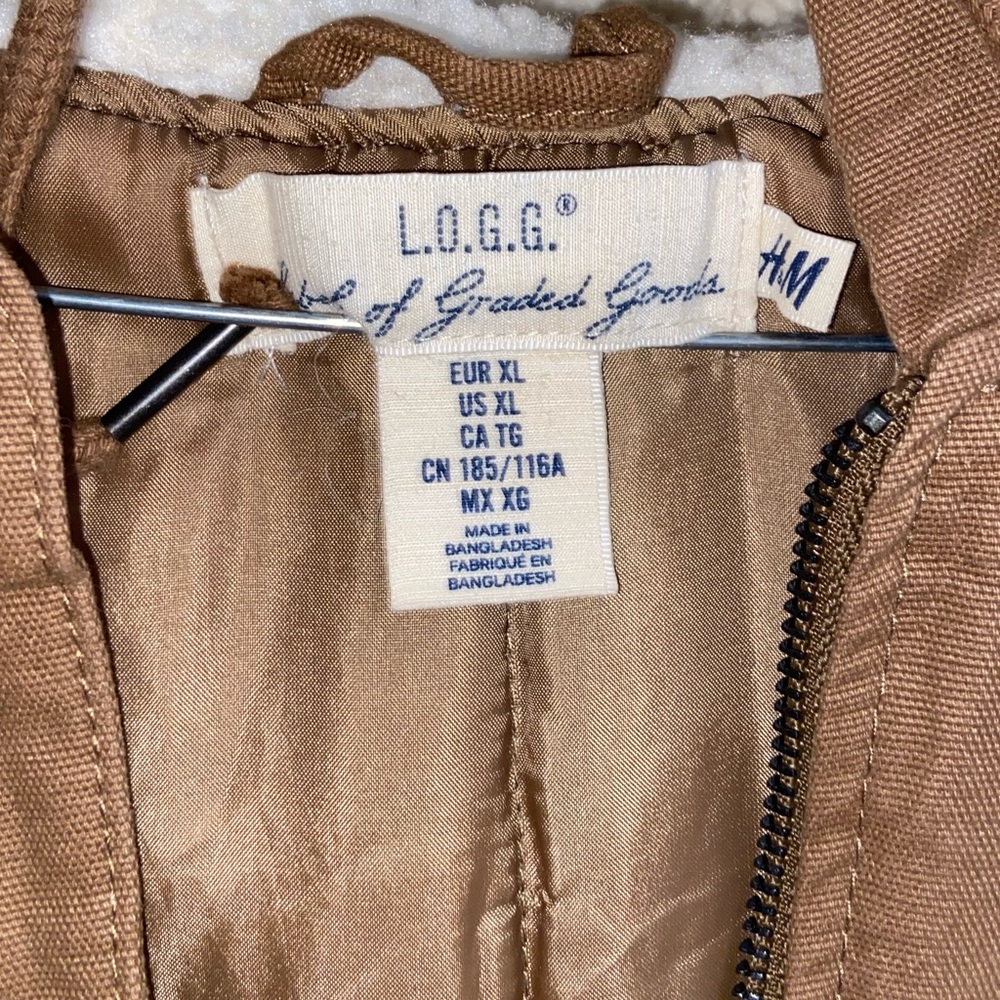 Weatherproof jacket H&M insulated fur inside durable thermal top zip up hoodie - Picture 3 of 11